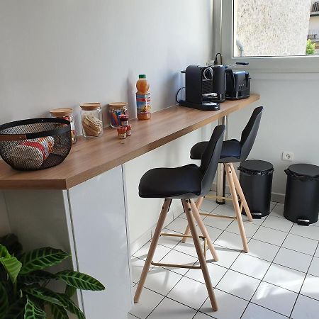 Magnifique Appartement Avec Garage Prive Et Terrasse Reims Exterior foto